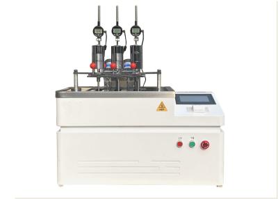 China Elevação automática do quadro de ensaio Determinação do Vicat Temperatura de amolecimento do plástico Taxa A 50°C/H Taxa B 120°C/H à venda