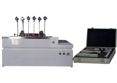 China Six frame thermal deformation temperature Vicat softening point temperature tester for plastic à venda