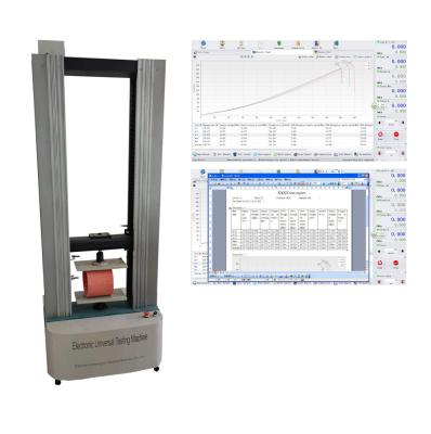 中国 コンピュータ化されたリング管の剛さの試験機標準的なIso 9969 Iso 5893 Astm D638 販売のため