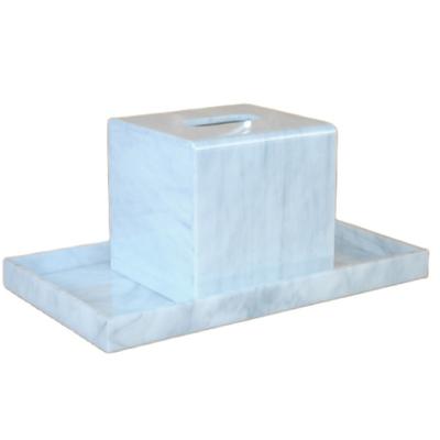 China Facial Tissue Paper Minimalist Acrylic Marble Box Suitable For Bathroom Dressing Table for sale