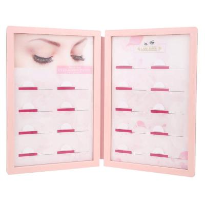 China Stores False Eyelash Organizer , Acrylic Dustproof False Eyelash Extensions Display Stand False Eye Lashes Storage Case Holder for sale