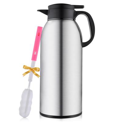 China Wholesale US USA Business Warehouse Stainless Steel Stock Thermal Coffee Carafe Double Wall Vacuum Insulated Water Kettle 3.2L for sale