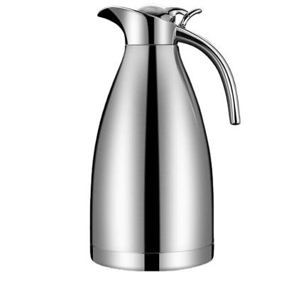 China PORTABLE Coffee Thermal Carafe Stainless Steel Double Wall Vacuum Insulated Water Kettle 1500Ml for sale