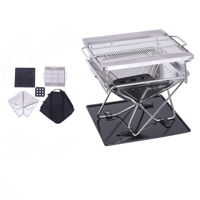 China Portable and folding Best Selling Folding Chicken Charcoal Yakitori Portable Barbecue Outdoor Grill for sale