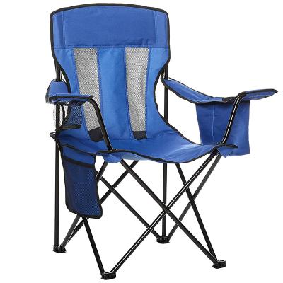 China Portable Foldable Ultralight Wholesale Folding Mesh-Back Outdoor Portable Camping Chair With Carrying Bag for sale