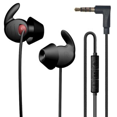 China In-Ear 1.5M Braided Wire Sleep Headphones Earbuds 16 ohm Earbuds With New Designs for sale