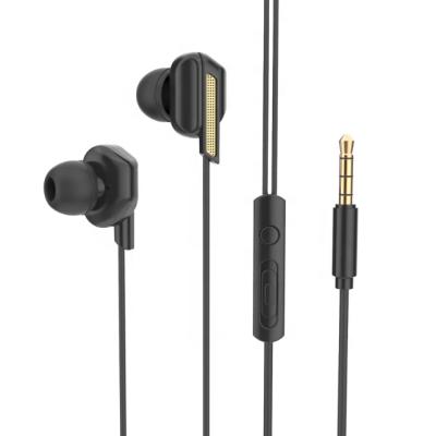 China 3.5mm Wired Earphone In-Ear Earbuds In-Ear Noise Isolating Headphones Stereo Smart Phone Music Built-in Headset With Microphone for sale