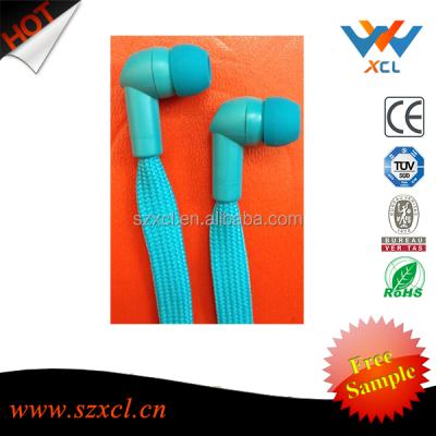 China Popular Good Quality In-ear Laces Stereo Earphone For Mobil Phone for sale