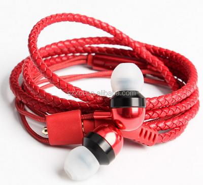 China High Quality Wristband Subwoofer Nylon Strap Braided Earphone And Rope Earphone With Mic For Phone for sale