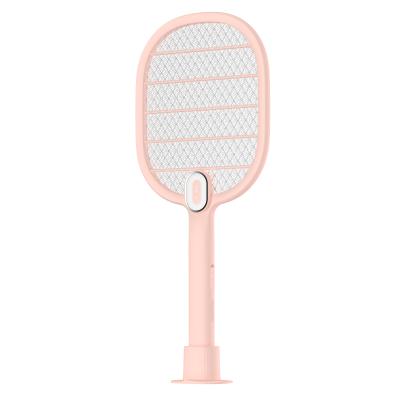 China Viable Functional New Products USB Rechargeable Mosquito Killer Racket Electric Mosquito Swatter for sale