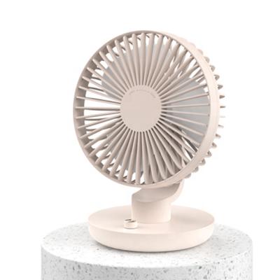 China New Plastic Multifunctional Desktop Shaking Head Mini Fan Office Dormitory Mute USB Charging Small Fan 209 for sale