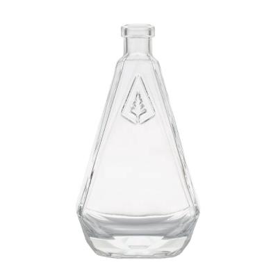 China Wine factory wine spirits liquor bottle 700ml whiskey rum bottle gin 70cl glass bottle for sale