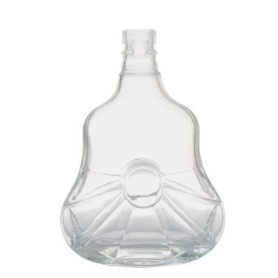 China Xo Brandy Bottle Brandy Alcohol Glass Beverage Bottles 500ML Alcohol Spirits Liquor Bottles for sale