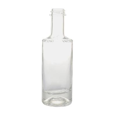 China Custom Glass Beverage Liquor 375ml Bottle Spirits Bottle 250ml Gin Whiskey Bottle for sale