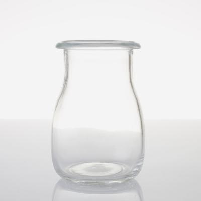 China Wholesale 200ml 375ml Empty Clear Beverage Super Flint Liquor Glass Bottle for sale