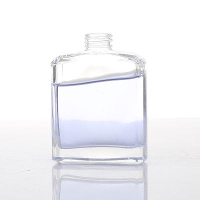 China Beverage Quality Glass Bottle 100ML Vodka Juniper Rum Liquor Glass Bottles For Sale SCREW LID for sale