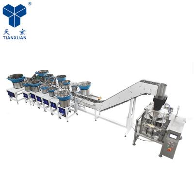 China Food Bag Width Mini Dowel Vertical Counting Sealing Packing Machine Max Automatic 620mm Factory for sale