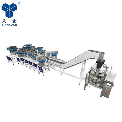 China Applicable Food Bag Max Width 620mm Automatic Weighing Screw, Nut, Rivet and Hardware Accessories Packing Machine for sale