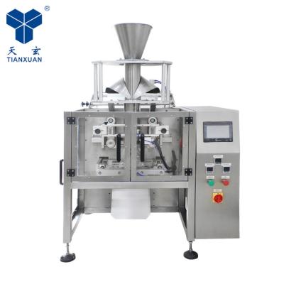 China Automatic Small Food Bag Film Width 620mm Granules Packing Machines For Grain Candy Rice Salt Nuts Spices Pouch Bag Packing for sale