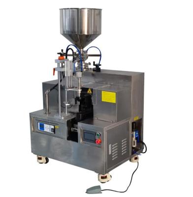 China Automatic Aluminum Tube Filling And Sealing Machine Soft Tube Filling And Sealing Machine for sale