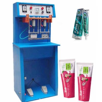 China Foot pedal plastic tube sealing machine/ultrasonic plastic tube sealing machine for sale