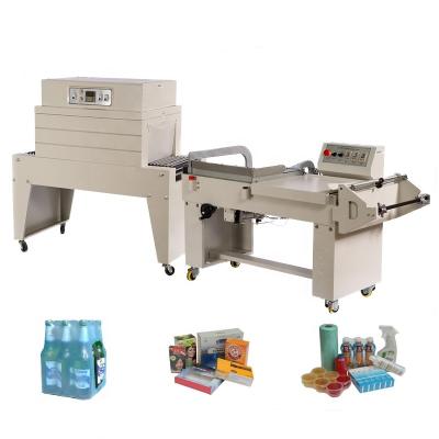 China BS-A450 Heat sealing shrink wrapping machine + FQL450C semi-automatic L type sealing machine for sale