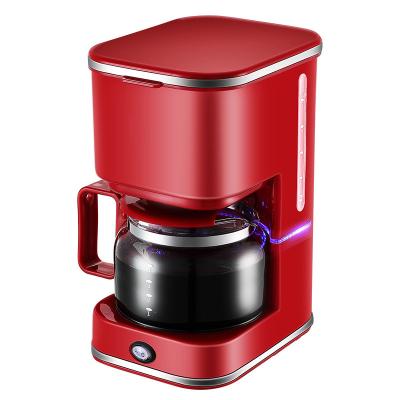 China Fully automatic household coffee machine mini drip coffee maker brewed tea making food processing machine for sale