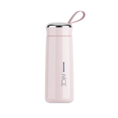 China Sustainable Double Wall Vacuum Flask Thermos 400ml Smart Vacuum Flask for sale