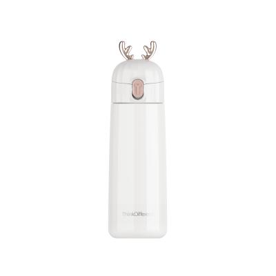 China Best Seller ChristmasDeer Sustainable Vacuum Flask Animal Shape Insulated Mug for sale