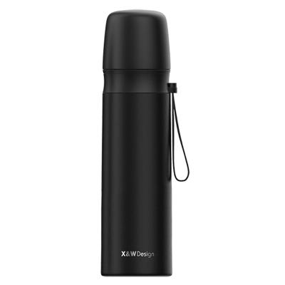 China Fashion 500ml Stainless Steel Thermos Flask Viable Still Water Bottle for sale