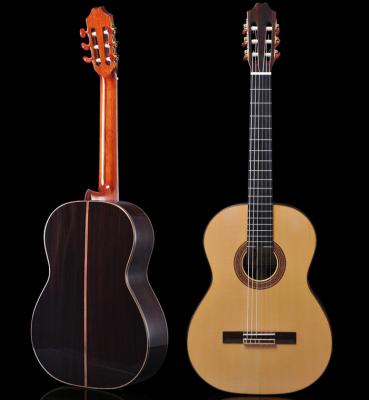 China Solid fir or cedar MC250 Mann main level handcraft full solid wood classical guitars for sale