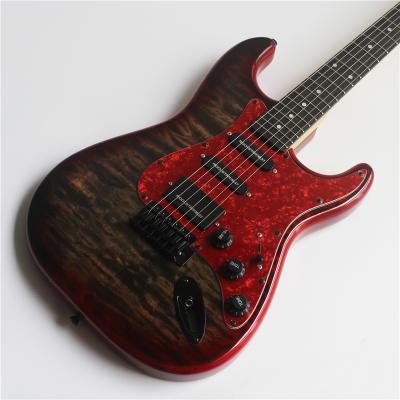 China High quality mahogany solid mahogany wood electric guitar for sale