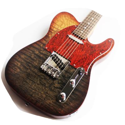 China High quality mahogany solid mahogany wood electric guitar for sale