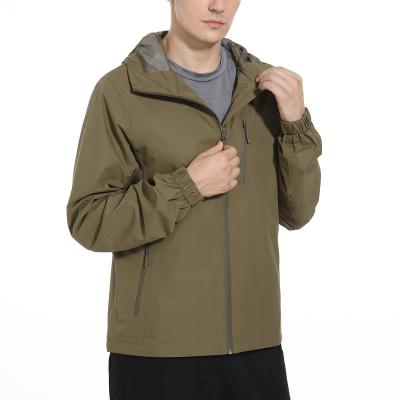 China QUICK DRY men's lightweight outdoor waterproof rain jacket increasing sports raincoat hooded men's jacket anorak for sale