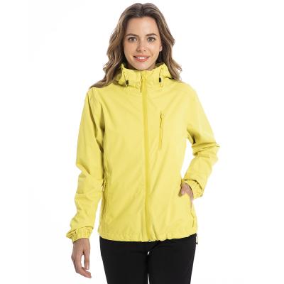 China Breathable Hooded Jacket Lightweight Outdoor Women's Clothing Raincoat Raincoat Anorak For Spring Autumn for sale