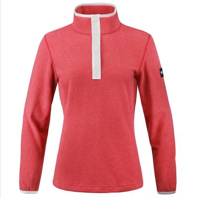 China Lightweight Warm Wear Resistant Lady's Fleece Jacket Casual Sweater Fleece Outdoor Jacket Windproof Breathable Breathable for sale