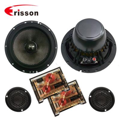 China 6.5 Inch High End Two Way Bullet Component Speaker Iron Set For Car for sale