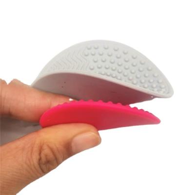 China Without Suction Cup Cangli Beauty Brush Cleaner Pads Without Suction Cup Silicone Washing Mat For Cosmetic Brush for sale