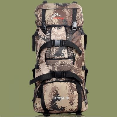 China Male  Military Camping Outdoor Travel Backpack  70L Large Capacity for sale