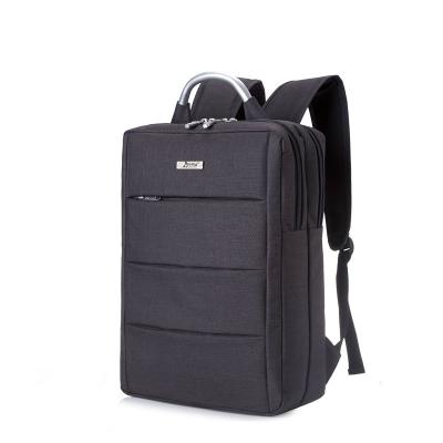 China Breathable Fabric Business Laptop Backpack With Aluminum Handle / A4 Size Magazine Capacity for sale