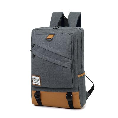 China Casual Practical Business Men'S Work Backpack Hit Color With Polyester Lining for sale