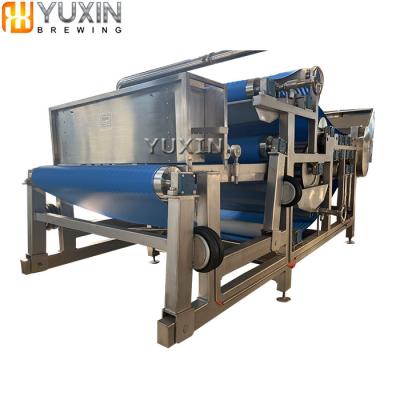 China Hotels Apple Fruit Juice Belt Filter Press for sale