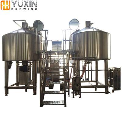 China Industrial beer brewing equipment commercial/industrial beer brewing turnkey 1000L 2000L 3000L 5000L 10BBL 20BBL 30BBL for sale