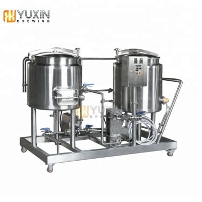 China Factory 50L 100L 200L Home Brew Device Micro Distillery Equipment , Brewhouse System for sale