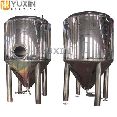 China Brewpub Beer Brewery Restaurant 10hl 20hl 30hl 50hl Beer Fermenter Conical Bottom Fermentation Tank for sale