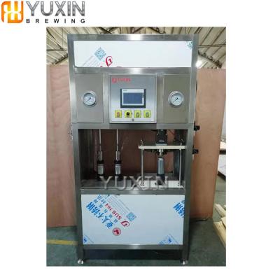 China beverage beer can filler/commercial beer canner/canning equipment for sale