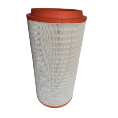 China Natural Rubber Heavy duty truck PU2751  air filter core suitable for Shaanxi Automobile Delong for sale