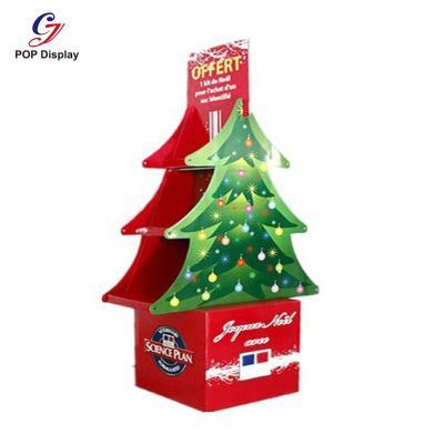 China Dinner Market Home Made Christmas Decorative Christmas Tree Stand, Recyclable Cardboard Corrugated Paper Customer Logo CAIYIJIE 1-2days for sale