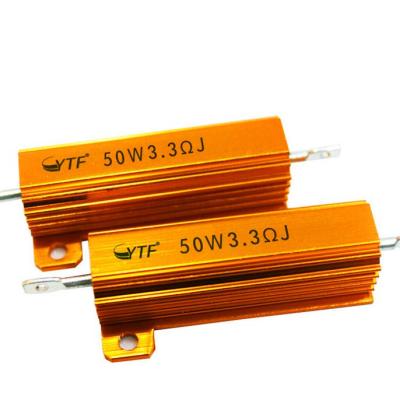 China Power Resistor 35w Aluminum 6.8 Ohm Power Resistor 35w Water Heater Resistor Power Saver for sale