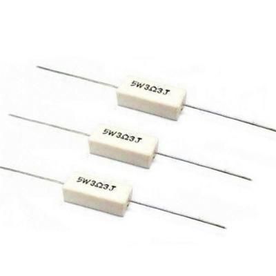 China Aixal lead output 7w 5wr2j cement resistor for sale